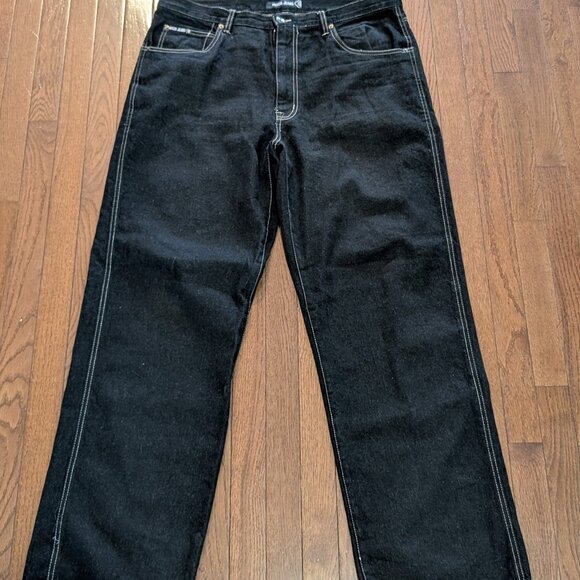 Y2K Baggy MECCA Denim Jeans - Size 38x34 - Picture 2 of 4